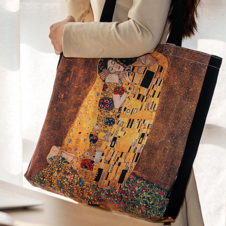 Produktbild Paperblanks CanvasbagKlimt,derKuss