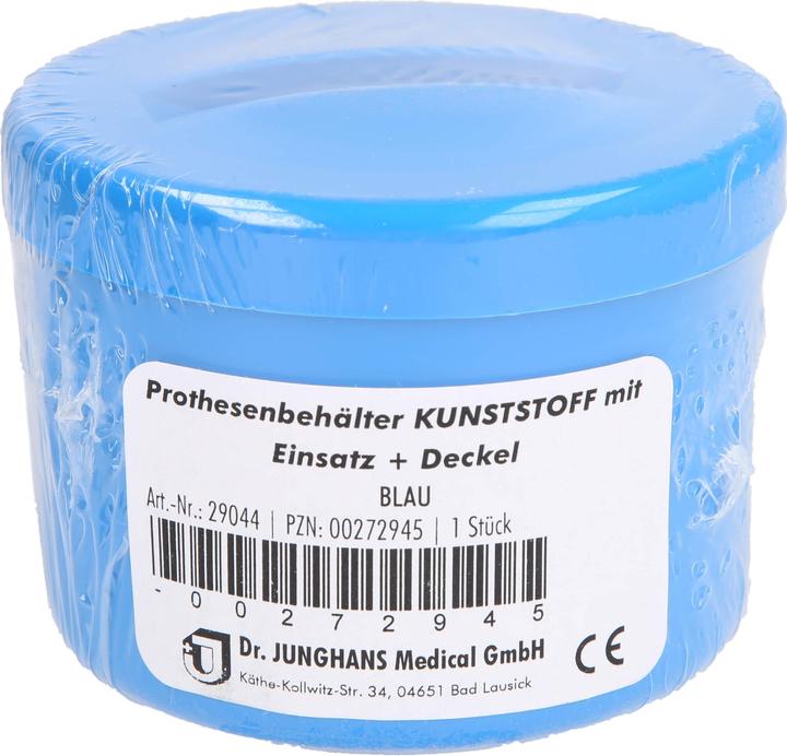 Valeurs nutritives et ingrédients Dr. Junghans Housse de prothèse bleue Kst+Deck (Accessoires pour prothèses dentaires)