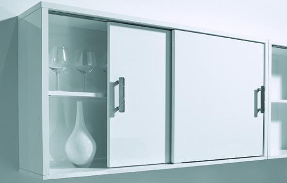 Actual product image Hettich Sliding door fittings Top Line 110, Inslide/Mixslide