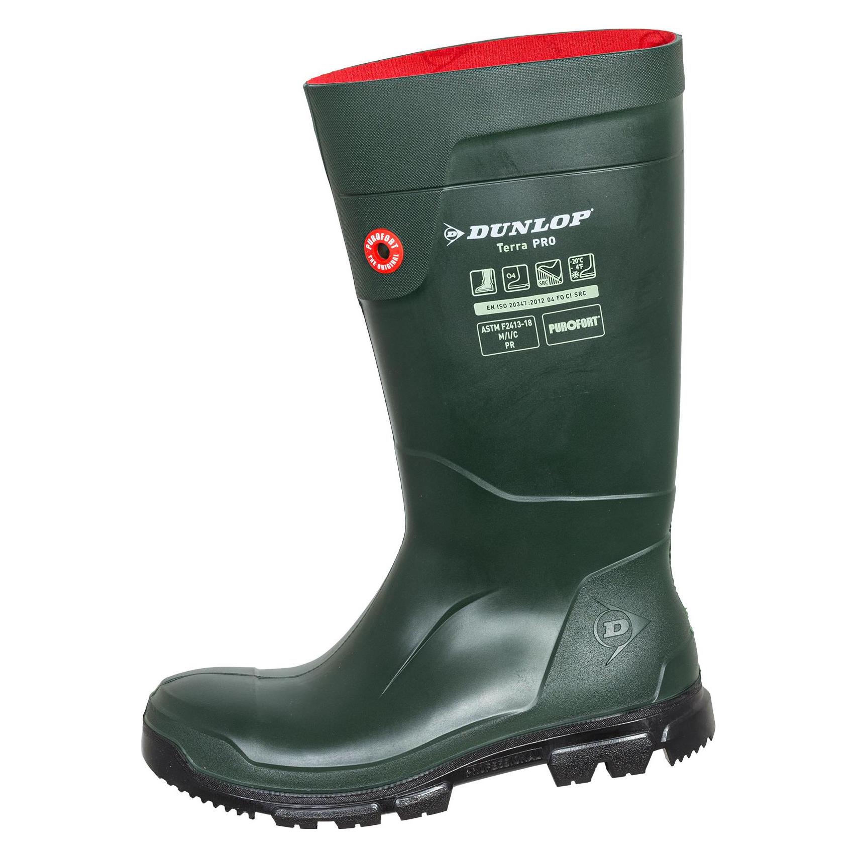 Dunlop, Werkschoenen, Purofort Laars Terrapro Onbeveiligd Groen 44 LJ0K08440 (O4, 44)