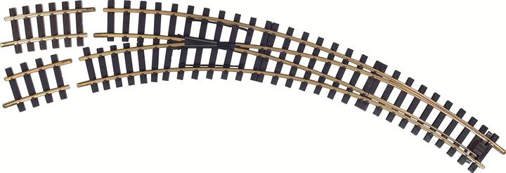 Produktbild Piko G Gleis 35224 Bogenweiche, lin (Spur G)