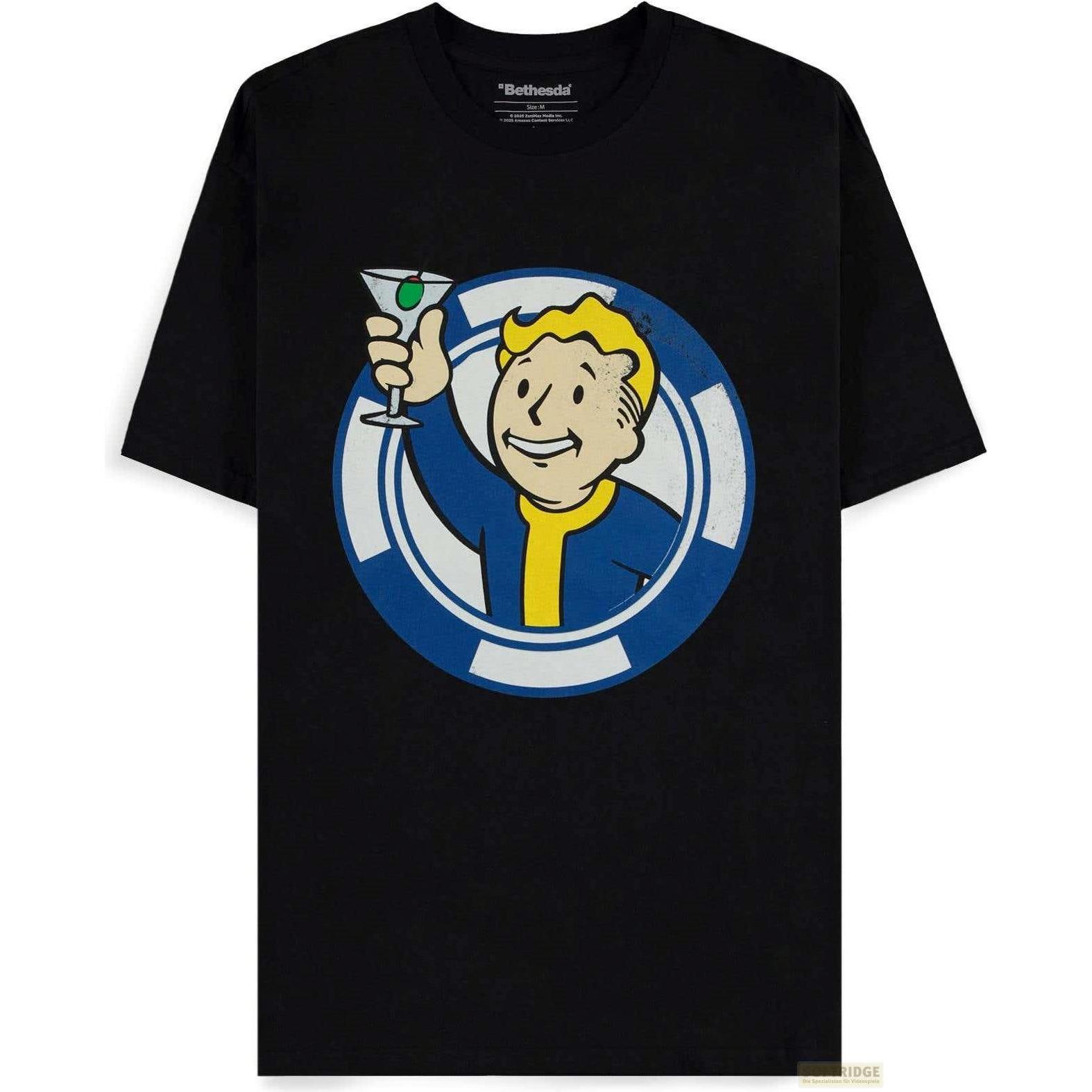 Difuzed Uomo Uomini, Maglietta, Fallout - Men's Short Sleeved T-Shirt - S, (S)