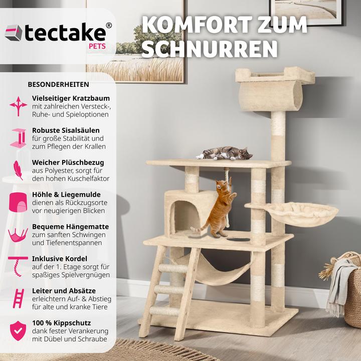 Actual product image tectake Stokeley (141 cm, Beige)