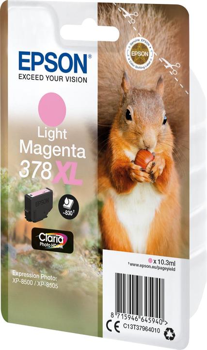 Produktbild Epson Singlepack Light Magenta 378xl (LM)