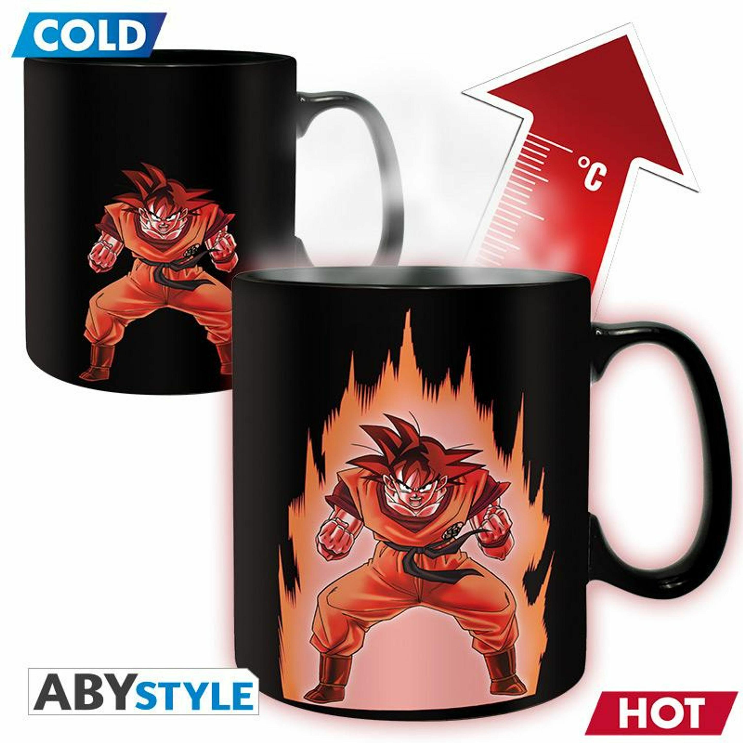 Abystyle Multicolore Dragon Ball-Tazza Termica Ch.goku.abymuga438, Tazze,