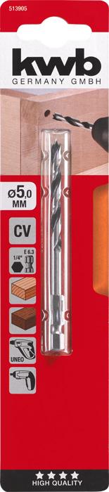 Actual product image kwb Wood twist drill (5 mm)