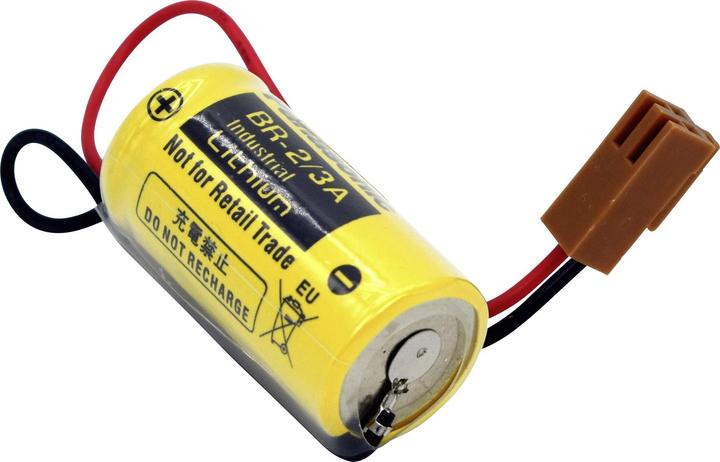 Produktbild Beltrona BR-2/3A Spezial-Batterie Stecker Lithium 3 V 1200 mAh 1 St. (1 Stk., CR123A, 1200 mAh)