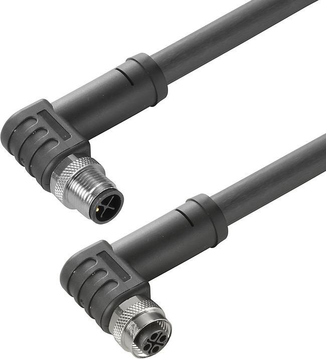 Actual product image Weidmüller 2050470300 Sensor/actuator plug connector assembled Plug 3.00 m No. of poles 4