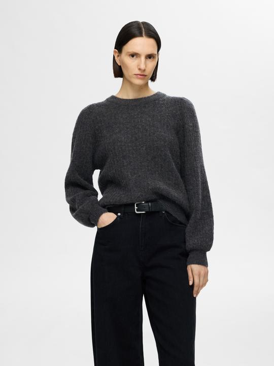 Produktbild Selected Femme Structured Fit Strickpullover (M)