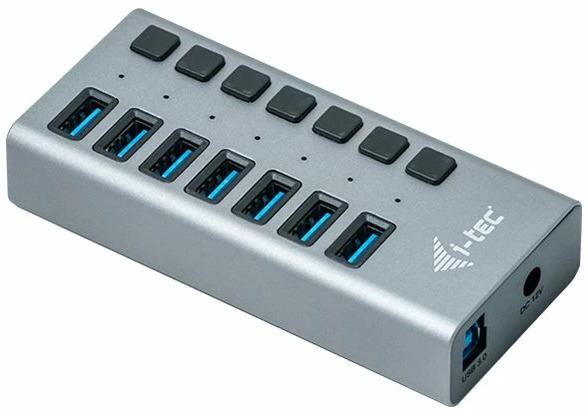 Image du produit i-tec U3CHARGEHUB7 (USB-B, 7 Ports)