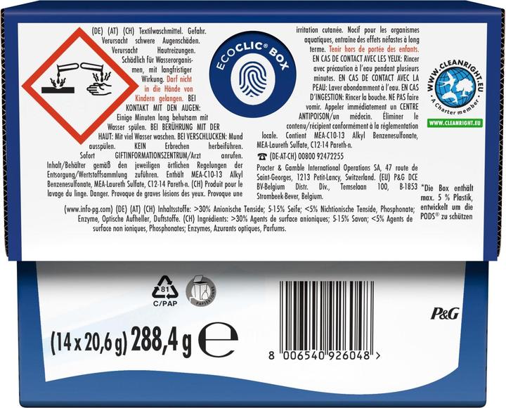 Produktbild Lenor All-in-1 (14 Waschgänge, Pods)