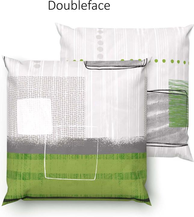 Actual product image Lotus Bettwaren Bamboo bed linen Talinas green (Pillowcase, 65 x 65 cm)