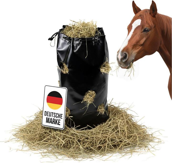 Image du produit Dönges Hay Bag mit Karabiner schwarz