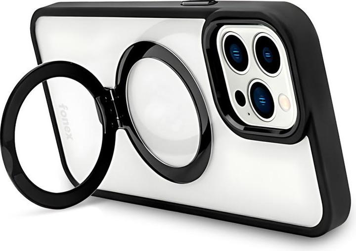 Produktbild Fongex iPhone 15 Pro - Fonex Kickstand Hülle mit Magnet hellblau (Apple iPhone 15 Pro)