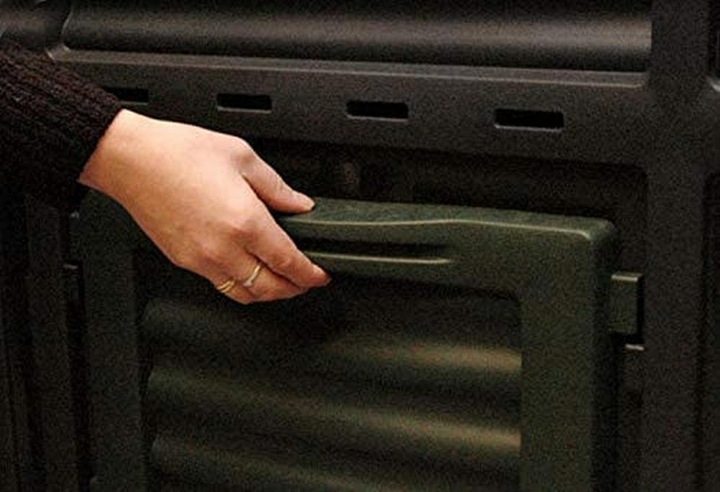 Actual product image GreenGarden Garden Composter 450L 80x 80x 81cm black (450 l)
