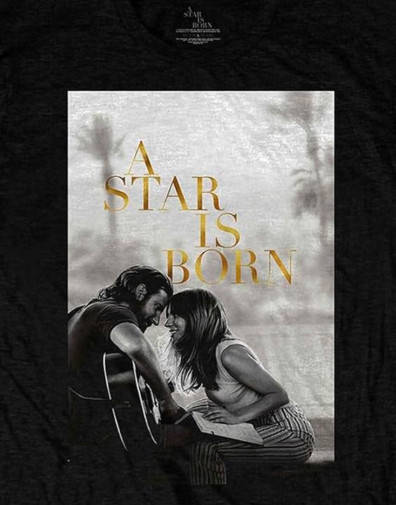 Immagine prodotto A Star Is Born Maglietta unisex da adulto Jack & Ally Movie Poster in cotone (XL)