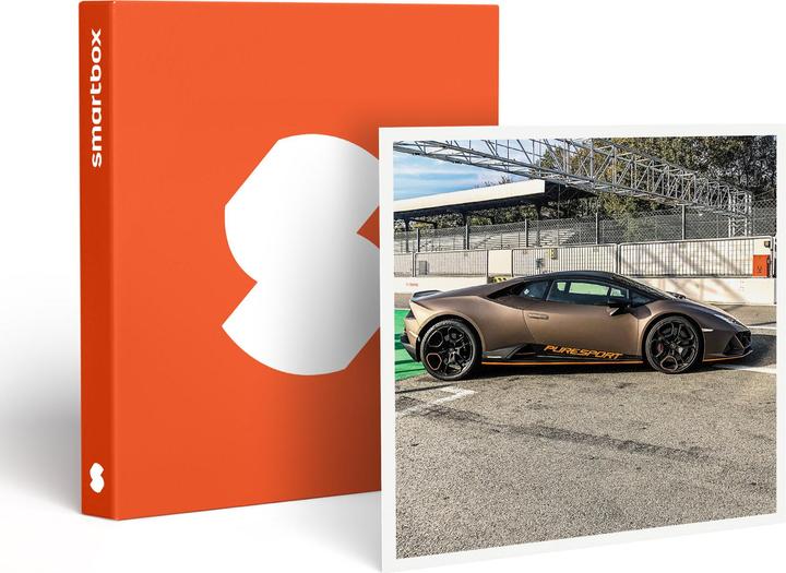 Produktbild Smartbox Lamborghini Huracán EVO Testfahrt: 2 Runden auf der Rennstrecke von Mugello (1 Person)