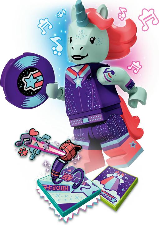 Image du produit LEGO Unicorn DJ BeatBox (43106, LEGO Vidiyo)