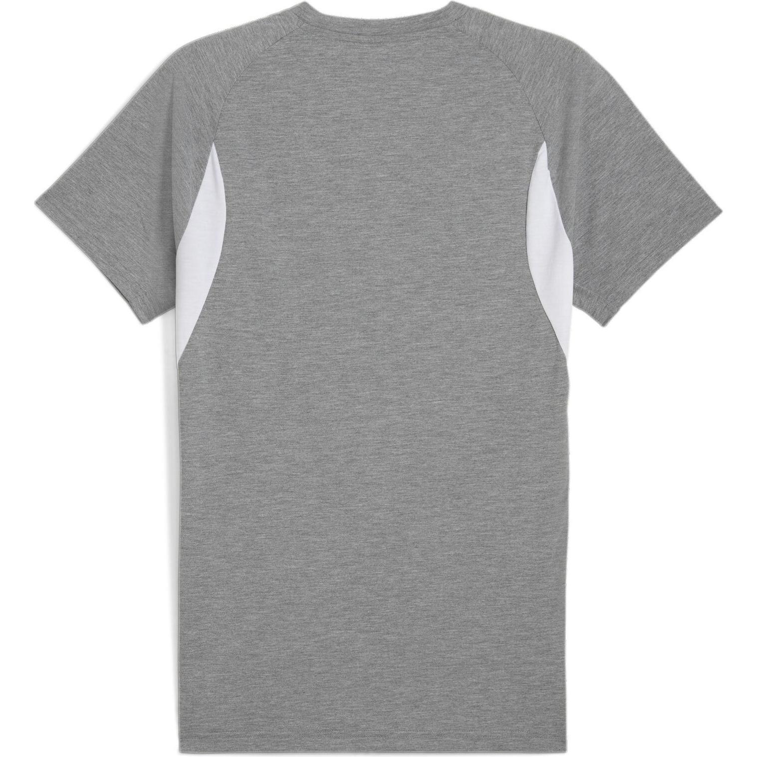 Thumbnail - Puma, Herren, Sportshirt, teamEVOSTRIPE Tee (3XL), Grau, 3XL