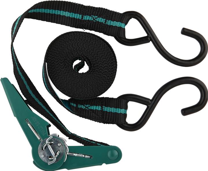 Produktbild wolfcraft 1 Ratschen-Zurrgurt mit Haken 180kg/4m