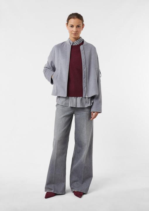 Produktbild Comma Strickpullover Strickpullover aus Wollmix (34)