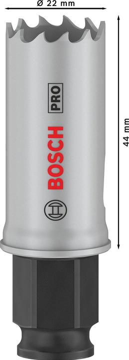 Produktbild Bosch Professional Zubehör PRO Multi Material PC Plus Lochsäge, 22 mm (22 mm)