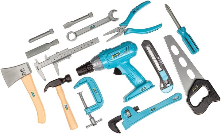 Actual product image HAZET Toy tool set JUNIORTOOL1 ∙ Number of tools: 61