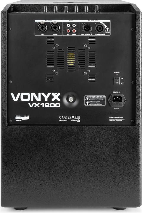 Actual product image Vonyx PA system VX1200 (Active)