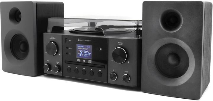 Soundmaster MCD1950W (Platine, Bluetooth, Lecteur de CD, 2x 10 W)