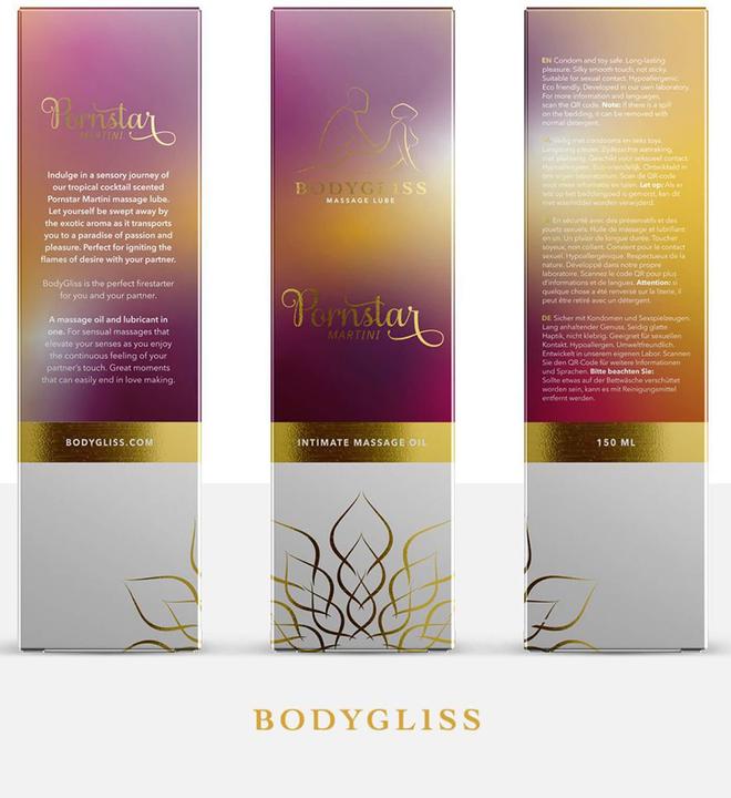 Actual product image Bodygliss Pornstar Martini (150 ml)