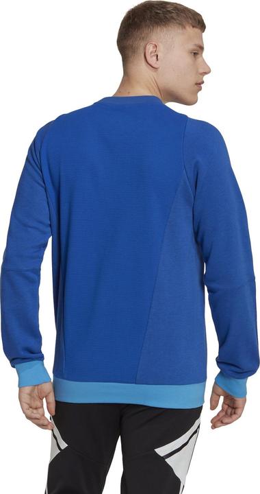 Actual product image adidas Tiro 23 Competition Crew Mens Sweatshirt Blue HU1325 (L) (L)
