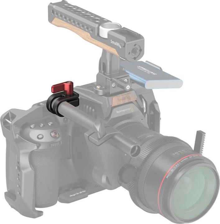 Immagine prodotto SmallRig Morsetto semplice da 12mm/15mm per BMPCC 6K Pro Cage - 3276 (Gabbietta)