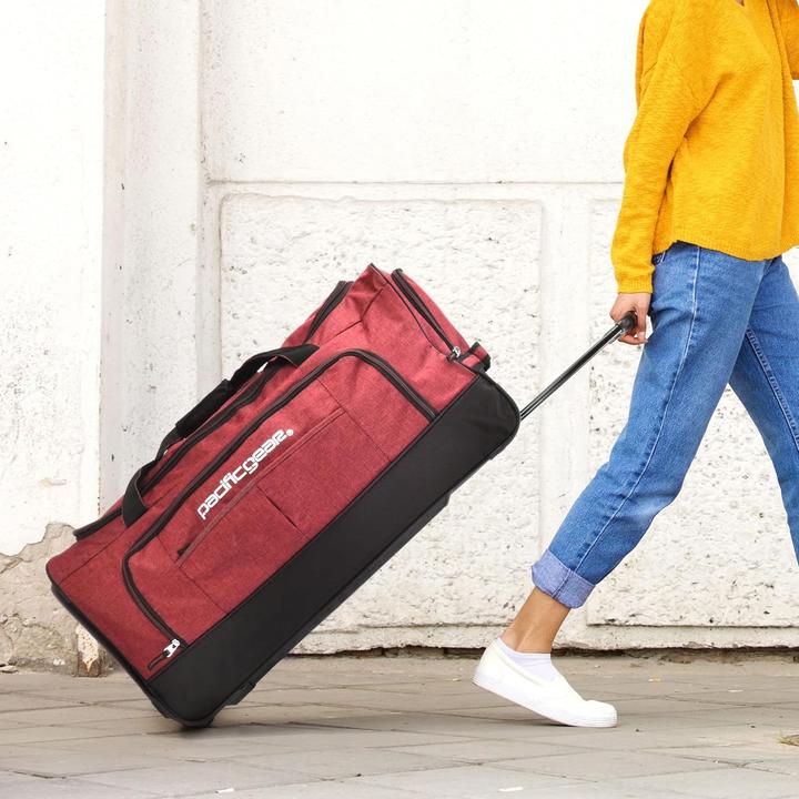 Actual product image Pacific Gear Keystone Rolling Duffel Bag