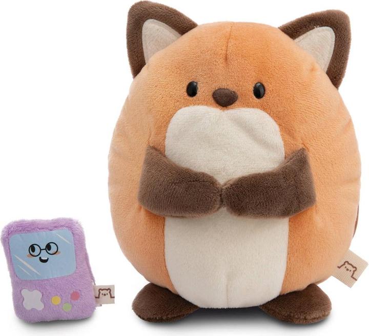 Actual product image NICI 61151 Cuddly toy fox Geeks 16cm with video game in (16 cm)