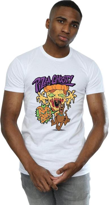 Produktbild Scooby Doo Mens Pizza Ghost Cotton T-Shirt (M)