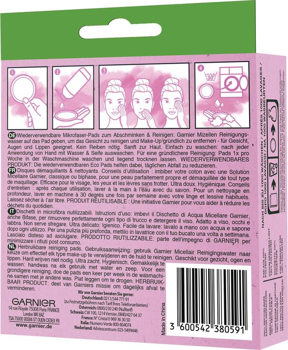 Produktbild Garnier Toilette Micellaire (Reinigungstücher Gesicht)