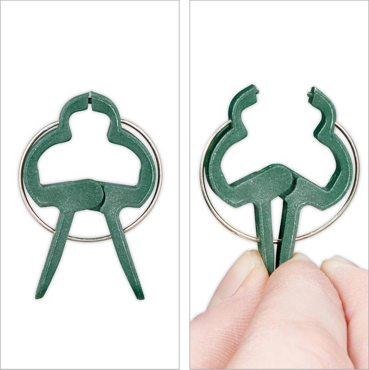 Relaxdays Clip per piante (6 cm, 4.50 cm)