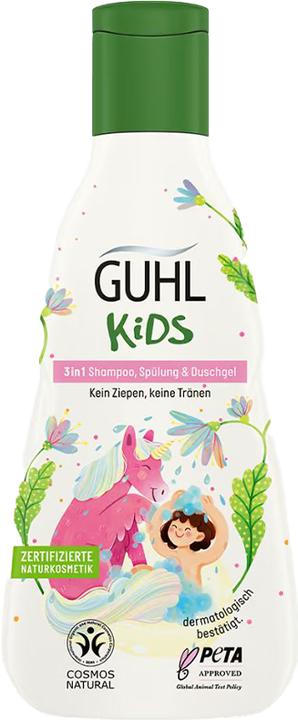 Image du produit Guhl Kids 3in1 Shampoo, Spülung, Duschgel Mandelmilch (Shampoing liquide, 250 ml)