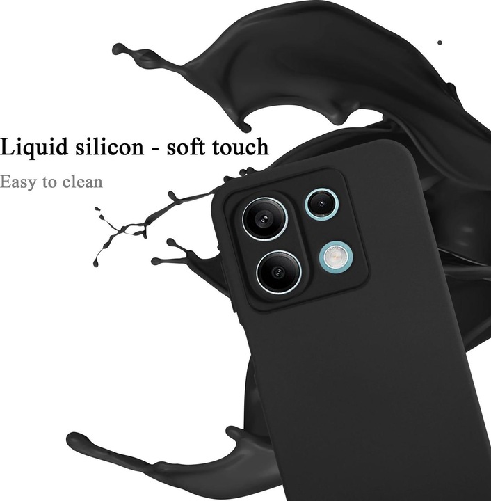 Produktbild Cadorabo Hülle für Redmi Note 13 5G Global TPU im Liquid Schutz Silikon Design (Xiaomi Redmi Note 13 5G)