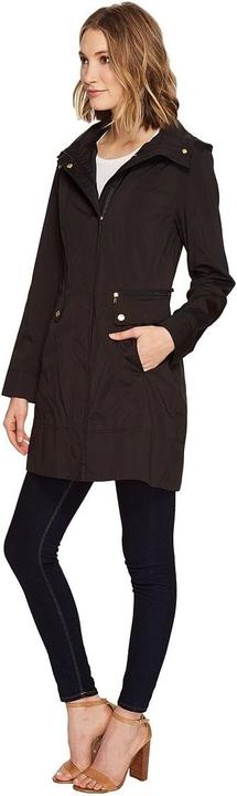 Actual product image Cole Haan Packable Hooded Raincoat (L)