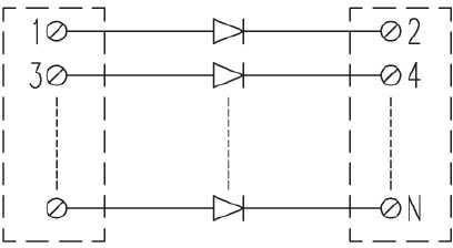 Actual product image Weidmüller Diode module
