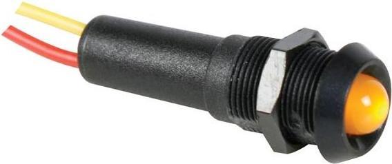 Immagine prodotto Velleman Lampada Di Segnalazione A LED 5v Gialla - Alloggiamento Nero