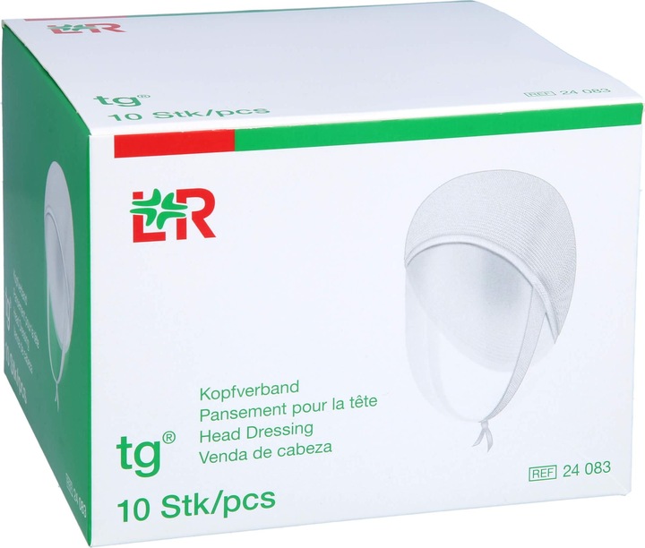 Actual product image Lohmann & Rauscher tg head bandage, 10 pcs VER
