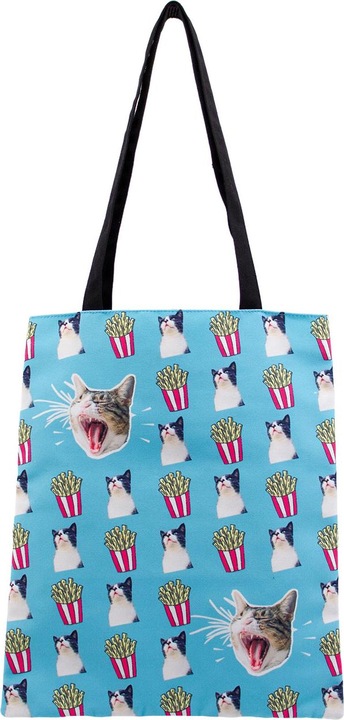 Produktbild Oh My Pop! Shopping Bag Angry Cat