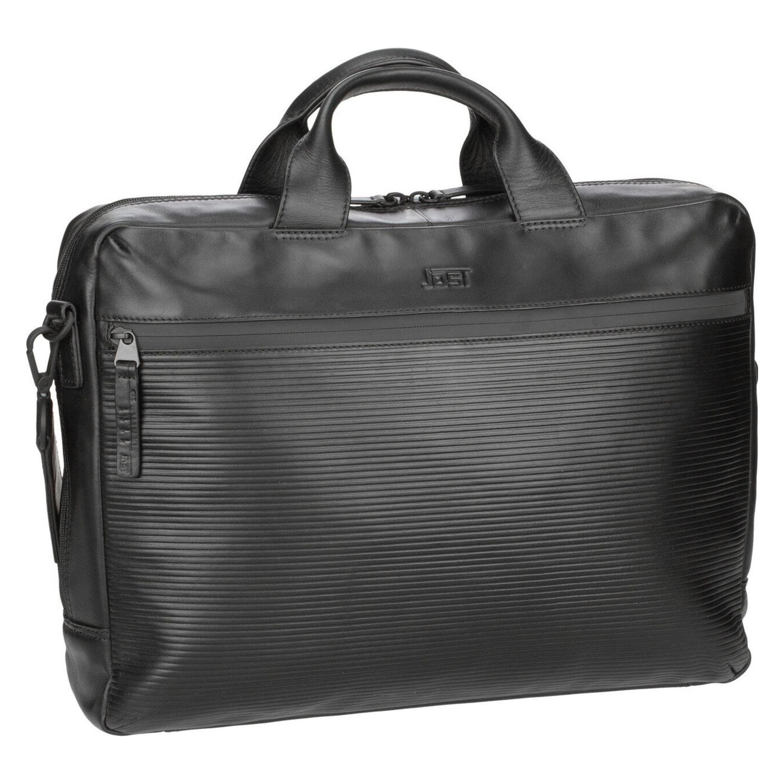 Jost Aktentasche Aarhus Linea, Notebooktasche, Schwarz