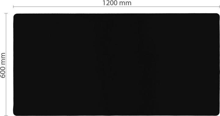 Actual product image OEM Other Computer Accessory Gaming mouse and keyboard pad 1200 x 600 x 2 mm black with stitching