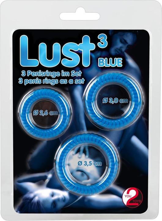 Image du produit You2Toys Lust 3 Anneaux péniens (3.50 cm)