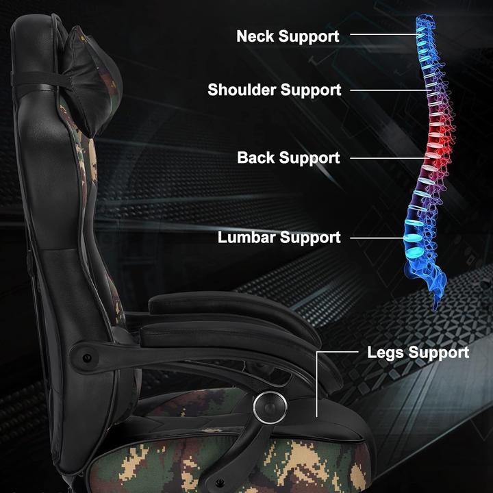 Produktbild Woltu Camouflage Kunstleder