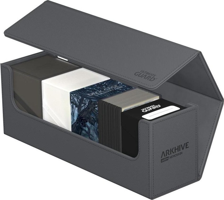 Ultimate Guard Card Box XenoSkin Arkhive Monocolor 400+ Grey