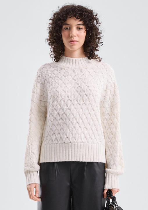 Image du produit s.Oliver Strickpullover Strukturierter Pullover (S)